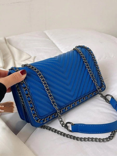 Women Flap Chain Square Bag