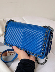 Women Flap Chain Square Bag