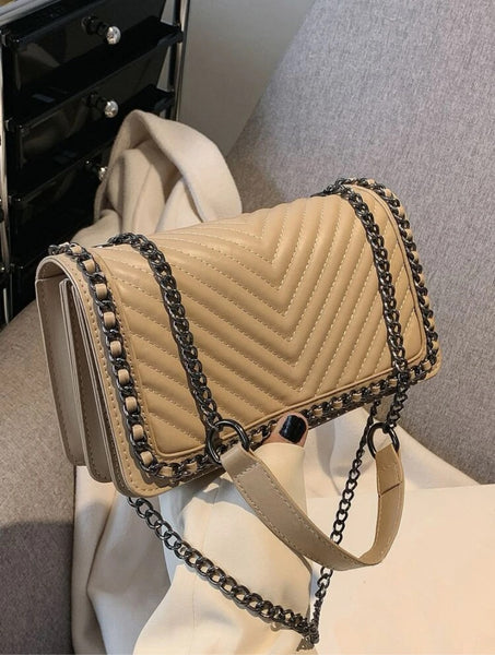 Women Flap Chain Square Bag