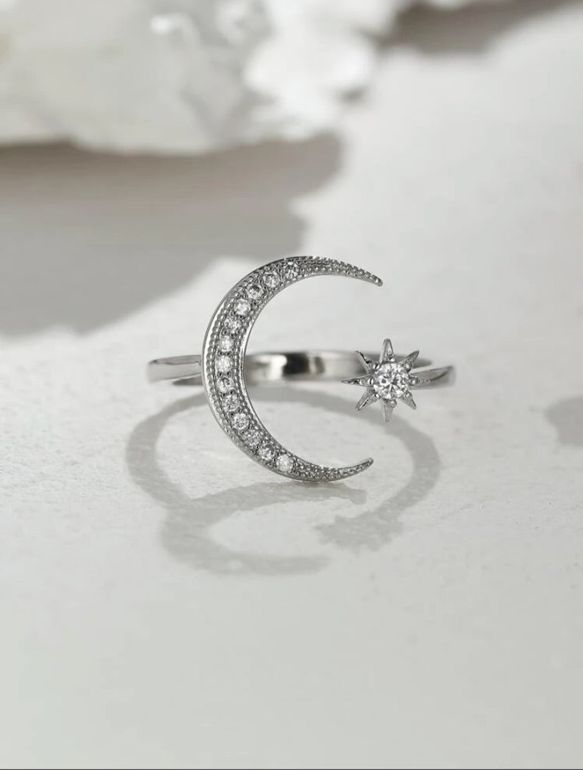 Moon Style Ring