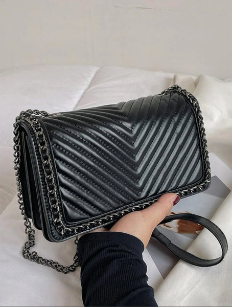 Women Flap Chain Square Bag